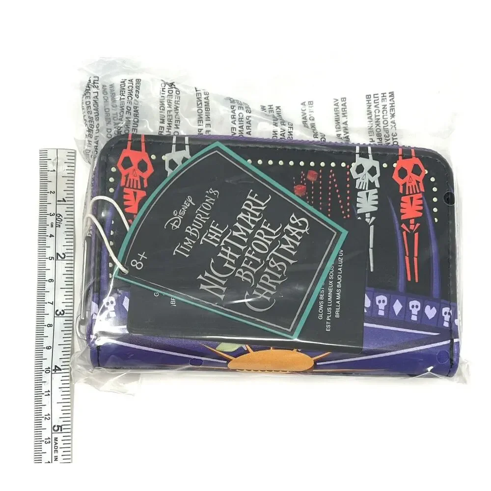 Loungefly Oogie Boogie Nightmare Before Christmas Wallet Glow In The Dark NWT
